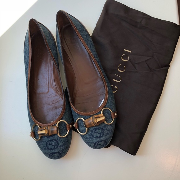 Gucci | Shoes | Gucci Jean Flat | Poshmark